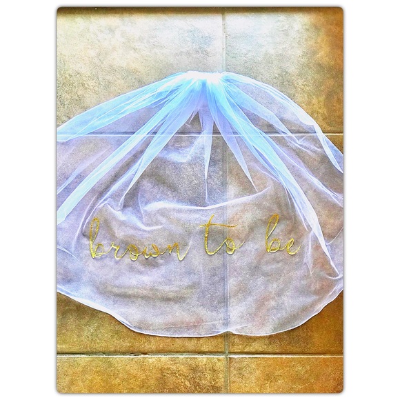 Custom personalized bride wedding veil - Picture 2 of 3